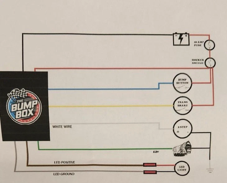 Sistema de puesta en escena Turbo Bump Box Drag Racing Transbrake LSX universal Foto 2 de 4