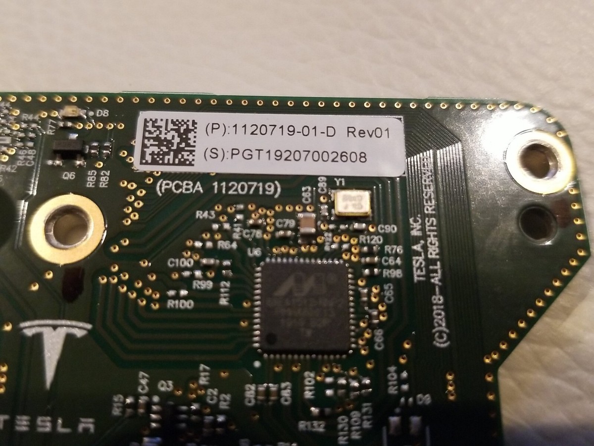 TESLA MODEL 3 TELIT MODEM CONNECTIVITY CARD 1120719-01-D LE940B6 