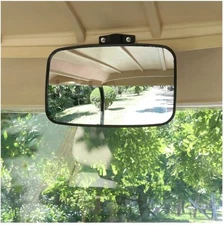 10L0L Adjustable Golf Cart Convex Rear View Mirror for Yamaha Club Car EZGO