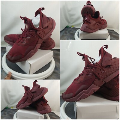 Nike Mens Air Huarache Drift AH7334-600 Red Running Shoes Lace Up