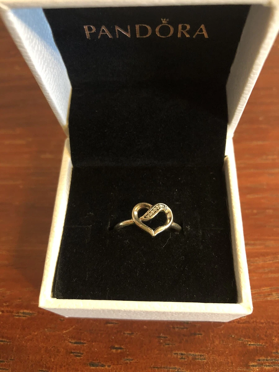 Pandora knotted store hearts ring