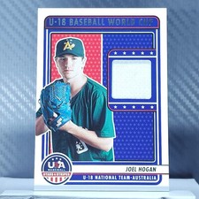 Joel Hogan 2023 USA Baseball WORLD CUP MATERIALS #U18-JH - Australia