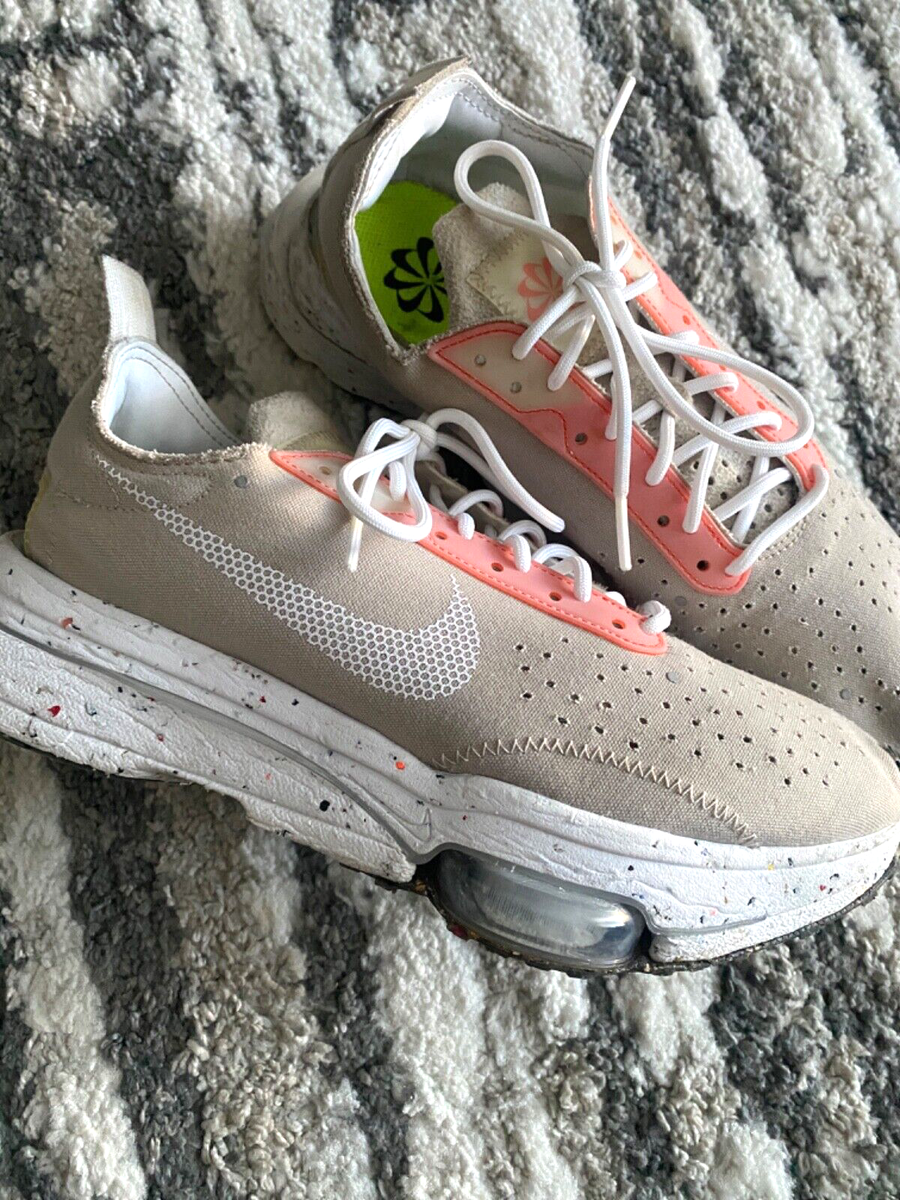 Mens Nike Air Zoom-Type Crater Cream Orange Size 7.5 | eBay