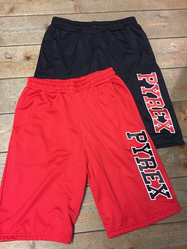 Bermuda Uomo Pyrex Pantalone Corto In Rete Con Tasche PB40048 Nero o Rosso  | eBay