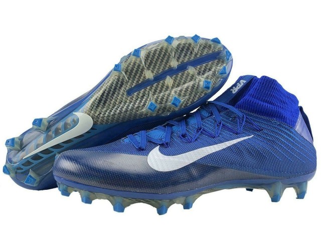 blue nike football cleats