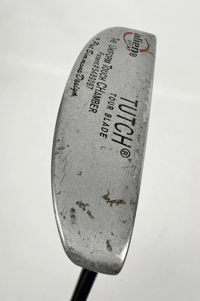 Alien Sport Golf Putter RH Tutch Tour Blade Pat Simmons Titanium/Magnesium Shaft - Image 2 of 4