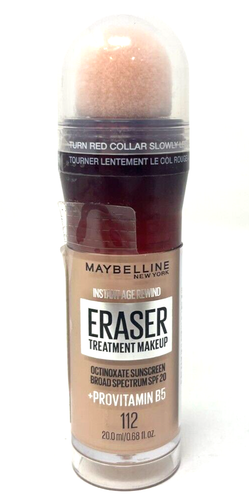 Maybelline Instant Age Rewind Eraser Treatment Makeup 0.68 fl oz Sealed 112