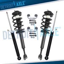 FWD Front Strut w/ Spring Rear Shock Sway Bar Kit for Audi A6 Volkswagen Passat