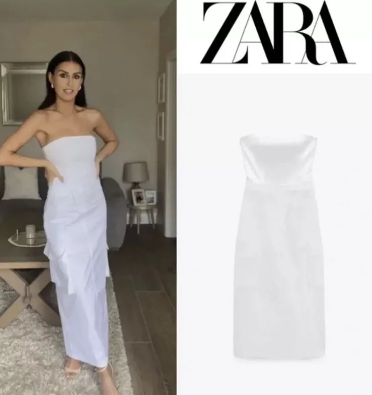 Trench coat dress zara sale