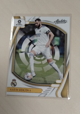 2021 Panini Chronicles Karim Benzema Absolute Soccer Real Madrid & France #56