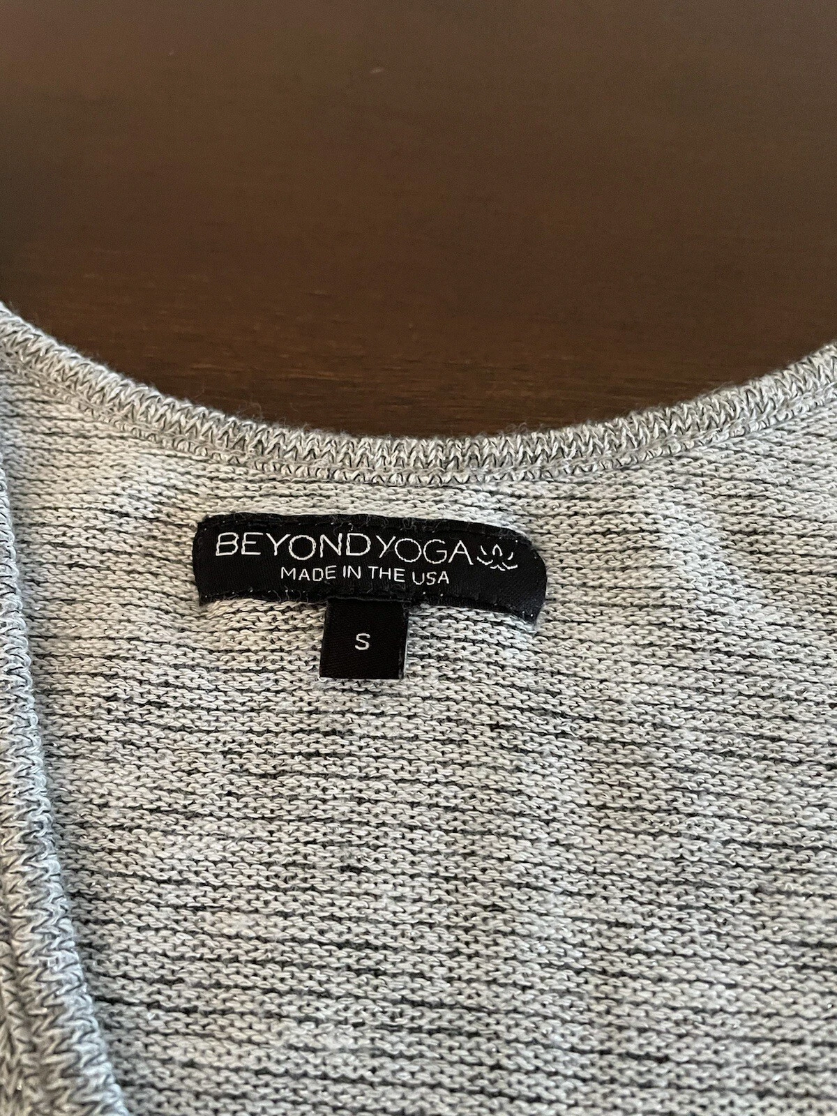 beyond-yoga metallic sleeveless tank-top