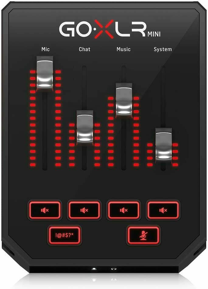 TC HELICON MIDAS GO XLR MINI【国内正規品】 TC HELICON MIDAS audio interface with preamplifier GO XLR