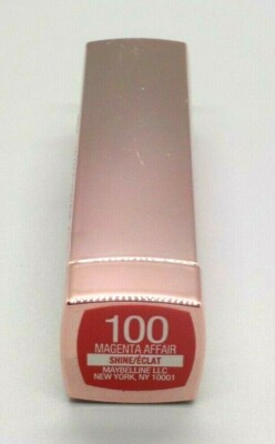 Maybelline Color Sensational Shine Lipstick 100 Magenta Affair