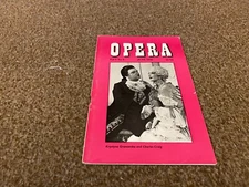 OPERA MAGAZINE 1956 JUN KRYSTNA GRANOWSKA. CHARLES CRAIG. ANNA POLLAK