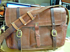VTG Vera Pelle Designs Messenger Briefcase Bag 30