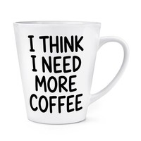 Gift Base Kaffeetasse 12Oz Latte Becher Koffein Liebhaber Keramik Weiß