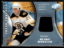 2009-10 Upper Deck Ice Fresh Threads Blake Wheeler Boston Bruins #FT-BW