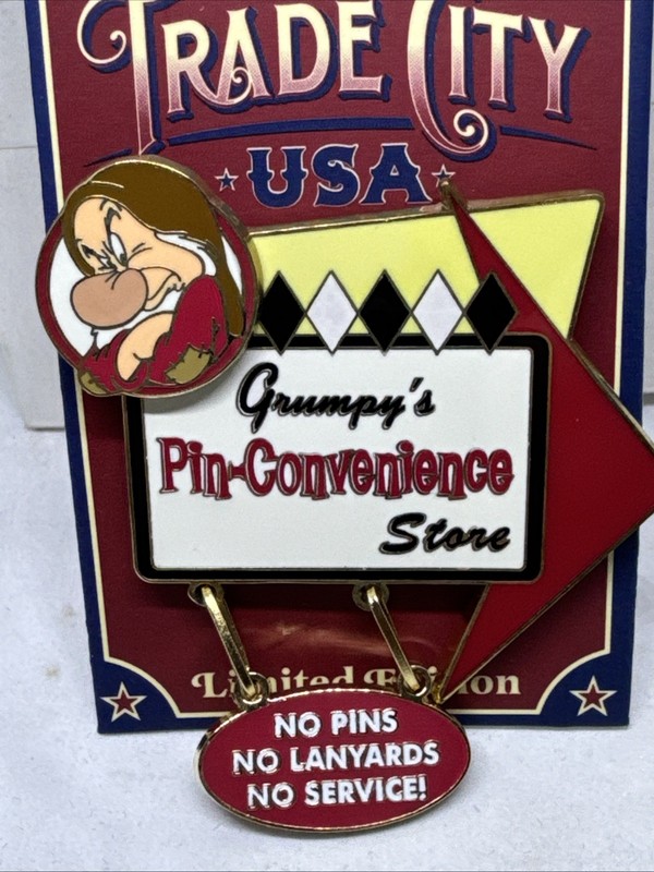  WDW - Trade City, USA Grumpy's Pin-Convenience Store LE 250 Pin 76902
