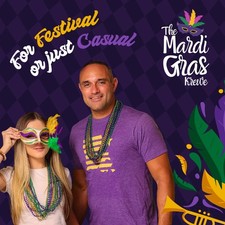 THE MARDI GRAS KREWE Red Mardi Gras Beads &ndash; 33 Inch 10mm 12 Necklaces