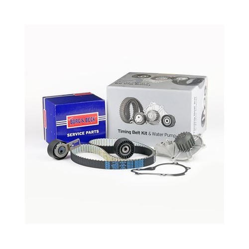 Fiat Scudo 270 272 2007-2016 Borg & Beck Wasserpumpe Keilriemen-Satz BTW1032-image