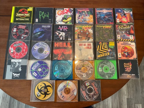 Panasonic 3DO Spielepaket 27 Spiele insgesamt