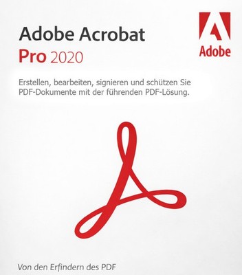 Adobe Acrobat Pro 2020 WIN (Dauerlizenz - 1 Benutzer) ESD