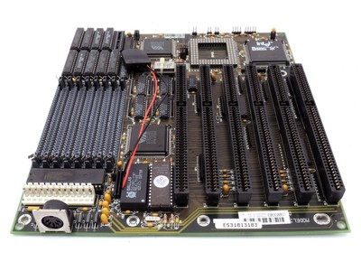 FIC 4386-VC-HD Vintage Sockel 1 PC Motherboard 486 CPU VIA Mainboard 256KB Cache