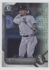 2022 Bowman Chrome Prospects Mega Box Mojo Refractor Jose Rodriguez #BCP-185 6u5