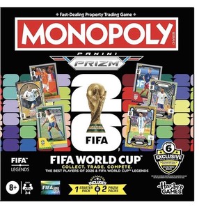 2026 Panini Prizm Monopoly FIFA World Cup Blaster Box Factory Sealed 🚚✅