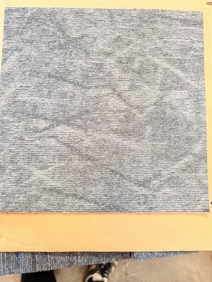 EZYCARE 20 x Carpet Tiles 5m2 Box Heavy Commercial Retail Office Premium GREY Flooring
