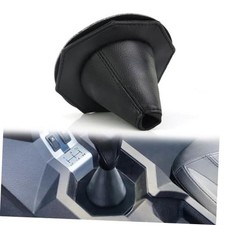 PVC Shift Boot Cover, Waterproof Shift Knob Cover Compatible with 2019 2018