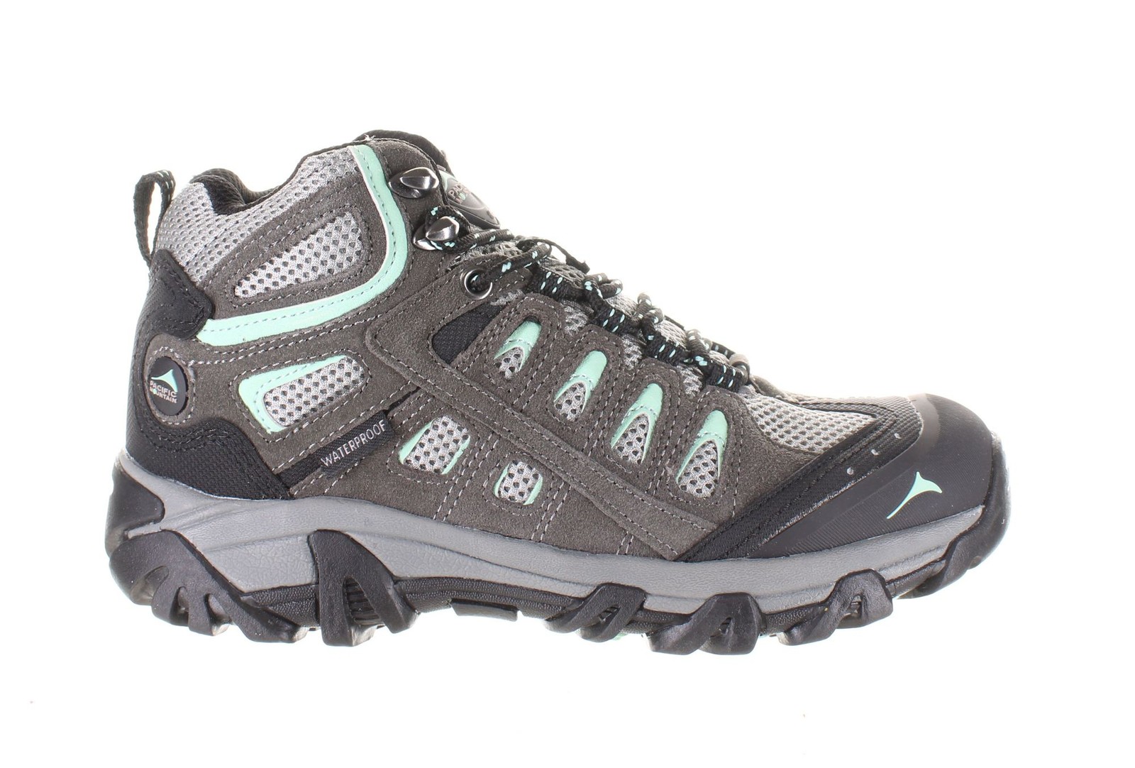 Женские походные ботинки Pacific Mountain Blackburn среднего серого цвета, размер 7,5 (7779031)