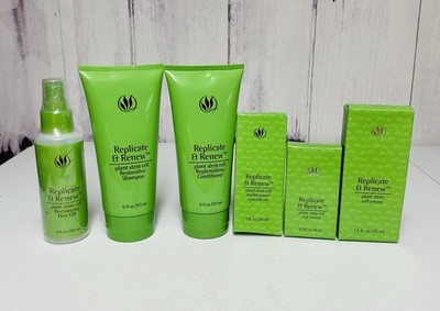 6 Replicate & Renew Plant Stem Cell Lot Shampoo Conditioner Eye Cell Cream