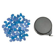 60X Glass Beads Sea Beach Mixed Colors Bulk Blue Green Jewelry Pendant Deco UK