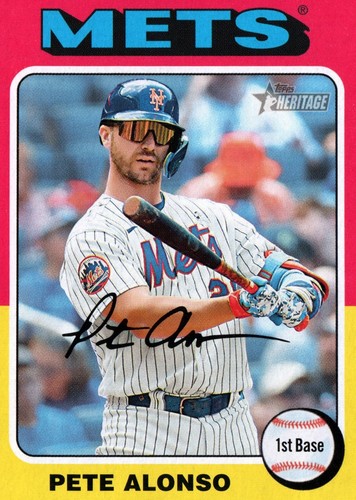 PETE ALONSO MAJOR LEAGUE BASEBALL CARDS - PICK FROM LIST - Picture 177 of 184