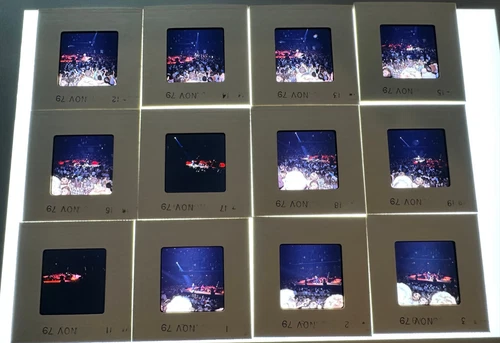 19 Original 35mm Slides KENNY ROGERS Live Concert November 1 1970s vintage concert t-shirt, vintage, single stitch, B+ condition