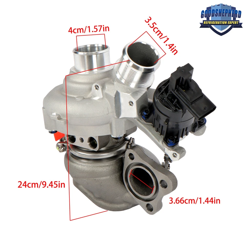 Passenger Side Turbo Turbocharger For Lincoln Navigator 2018 2019 2020-2022 3.5L - Image 2 of 4