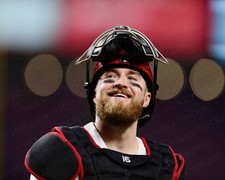 TUCKER BARNHART 8x10 PHOTO #4 CINCINNATI REDS WM