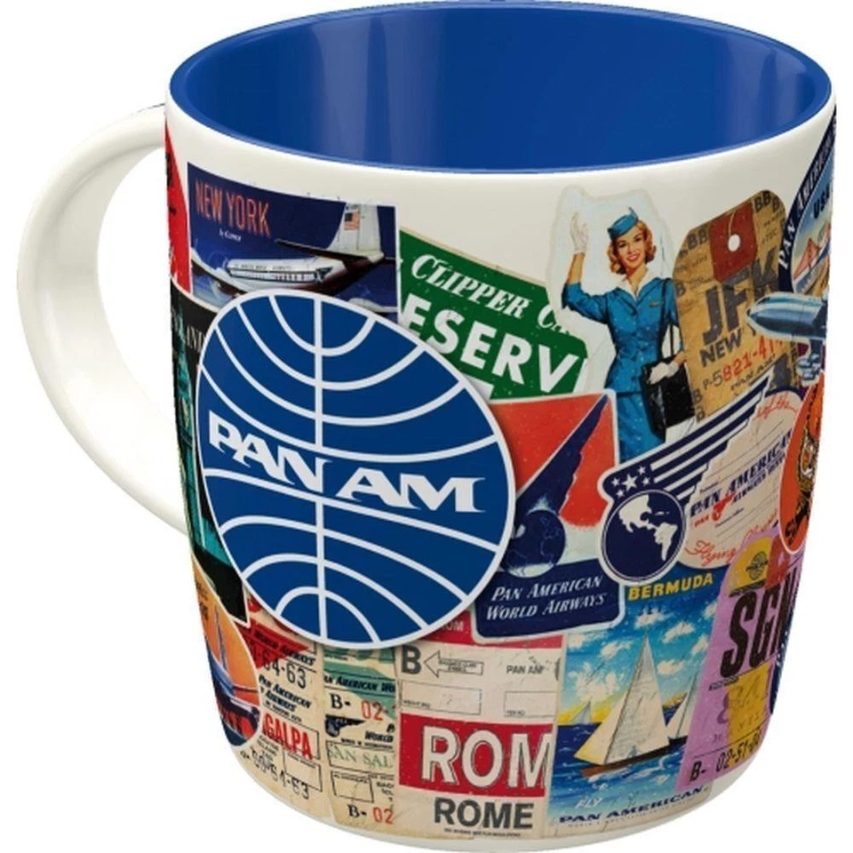 Nostalgic Art Pan Am Collage Mug