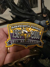 1961 - 2000 Minnesota Vikings 40th Anniversary Patch for Authentic Jersey