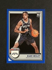 2022-23 Panini NBA Hoops - Rookies Blake Wesley #255 Blue (RC)