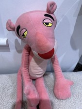 Miniso - Pink Panther - Long Soft Toy Plush In Very Good Used Conditions