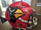 Anquan Boldin Autographed Arizona Cardinals AMP Full Size Rep Helmet - BSA COA