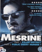 VINCENT CASSEL - Mesrine - ACG Certified GENUINE SIGNED AUTOGRAPH