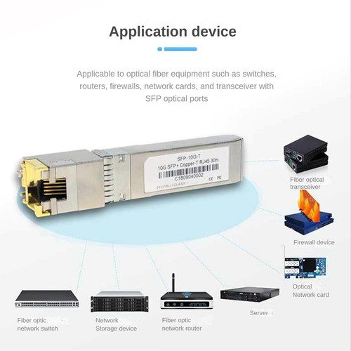 ÉMetteur-RéCepteur Compatible SFP-10G-, éMetteur-RéCepteur Cuivre 10G 9767 - Photo 5/7
