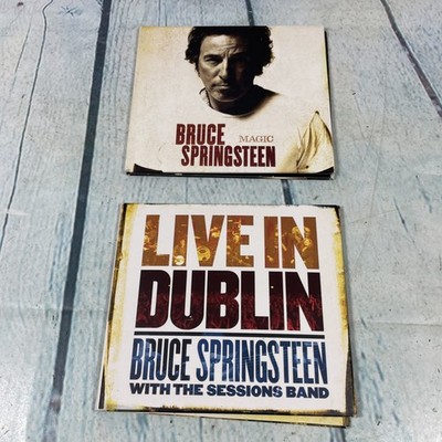 Lot of 2 Bruce Springsteen CDs - Live in Dublin 2 Discs & Magic