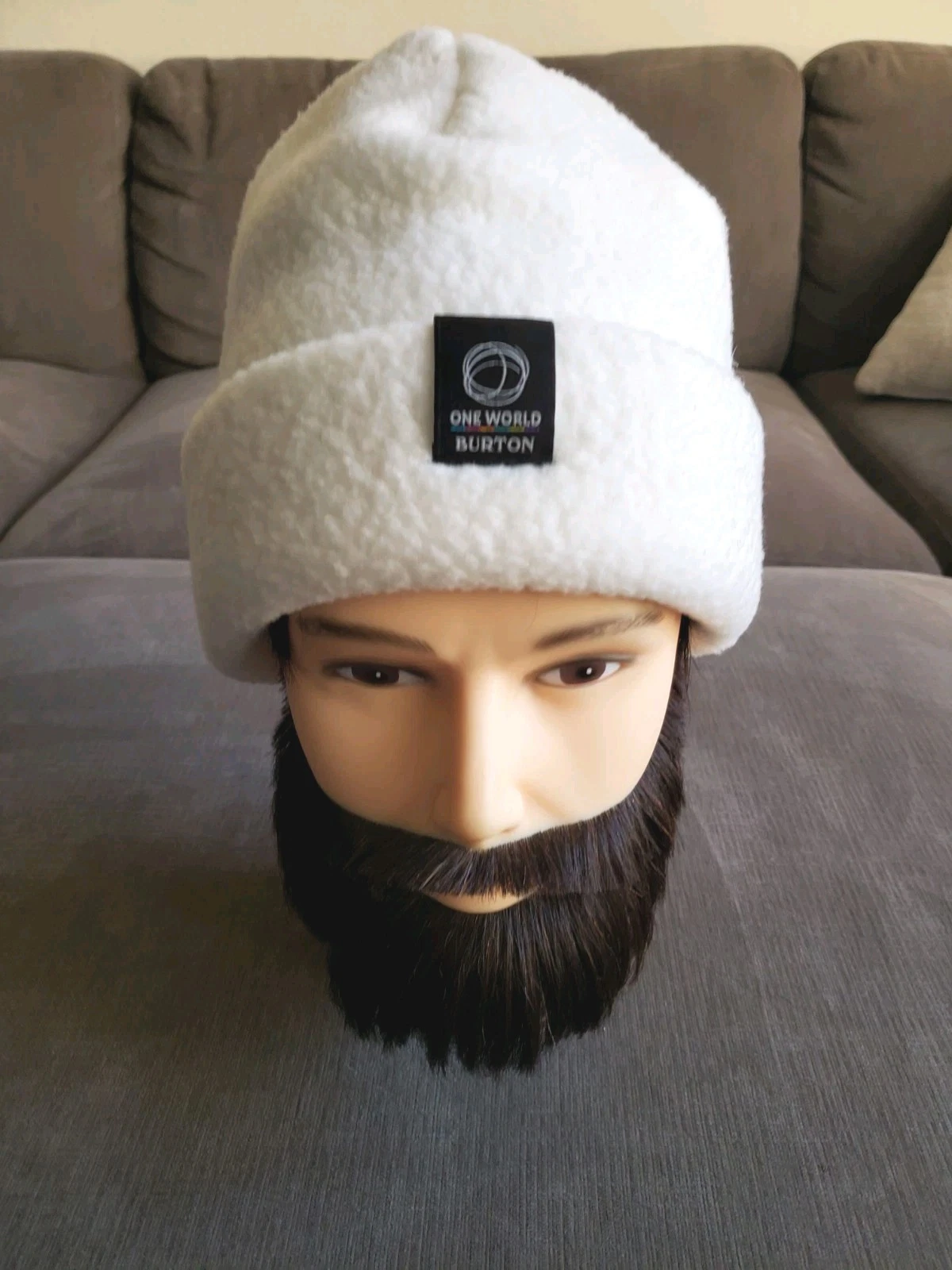 Burton x Mountain Dew One World Polartec Fleece Beanie - GREAT CONDITION!