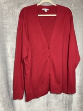 Amazon Essentials Women s 4X Red Button Front...