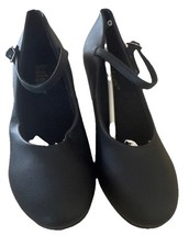 Balera Dancewear Black B140 2 Inch Heel Character Shoes Size 7