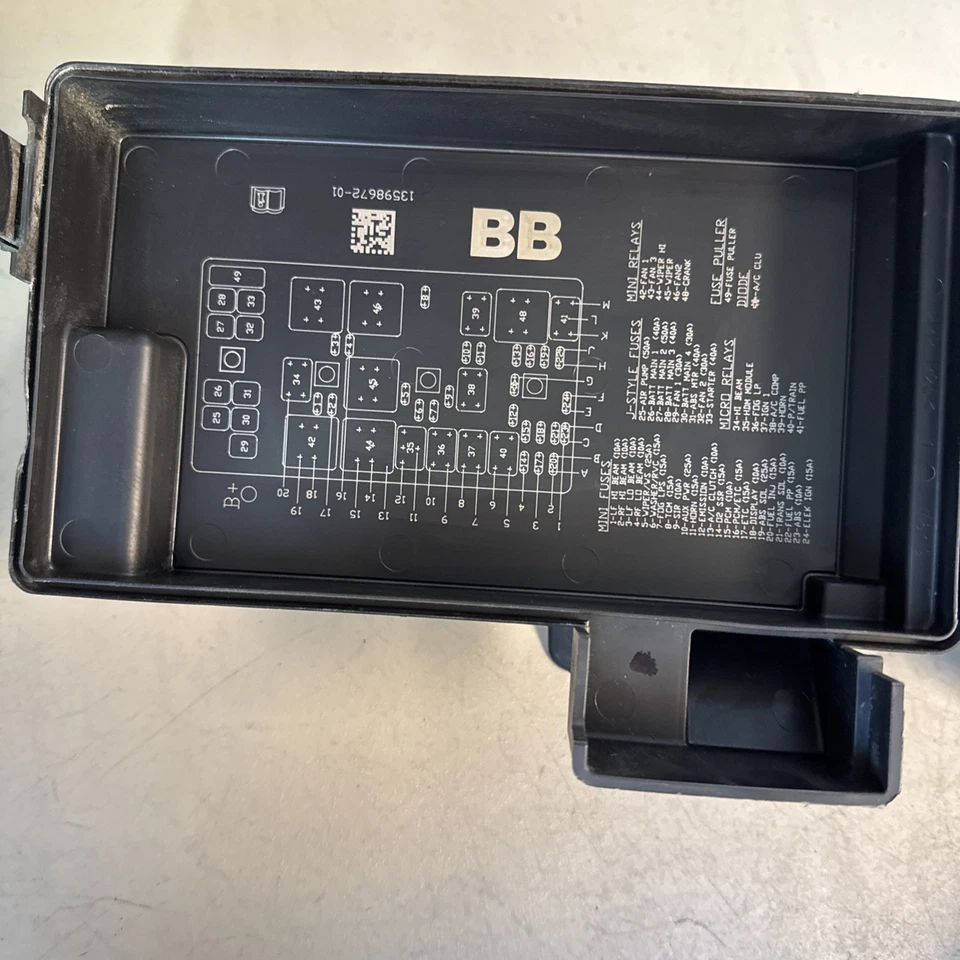 2012-2016 Chevrolet Impala Fusebox Fuse Box Relay Module 13598672-01 Foto 4 de 4